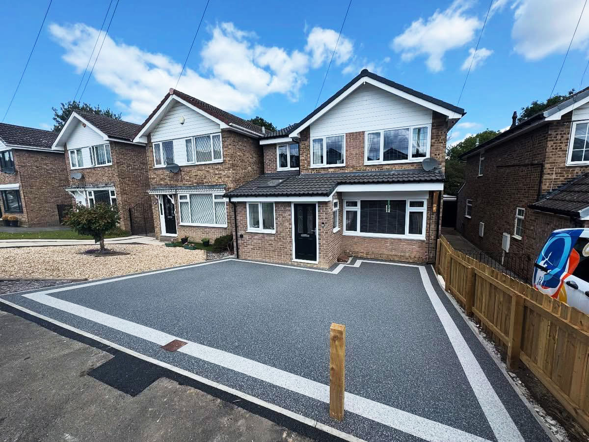 New resin driveway in Catshill Bromsgrove