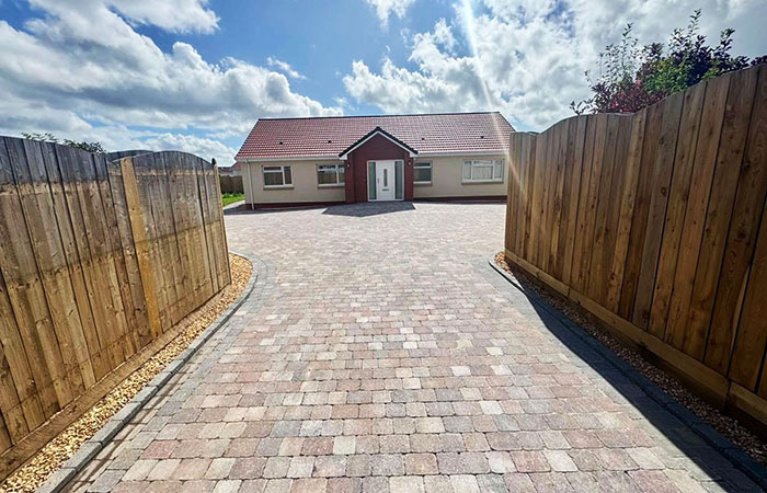 New Cobblestone Driveway in Worcester