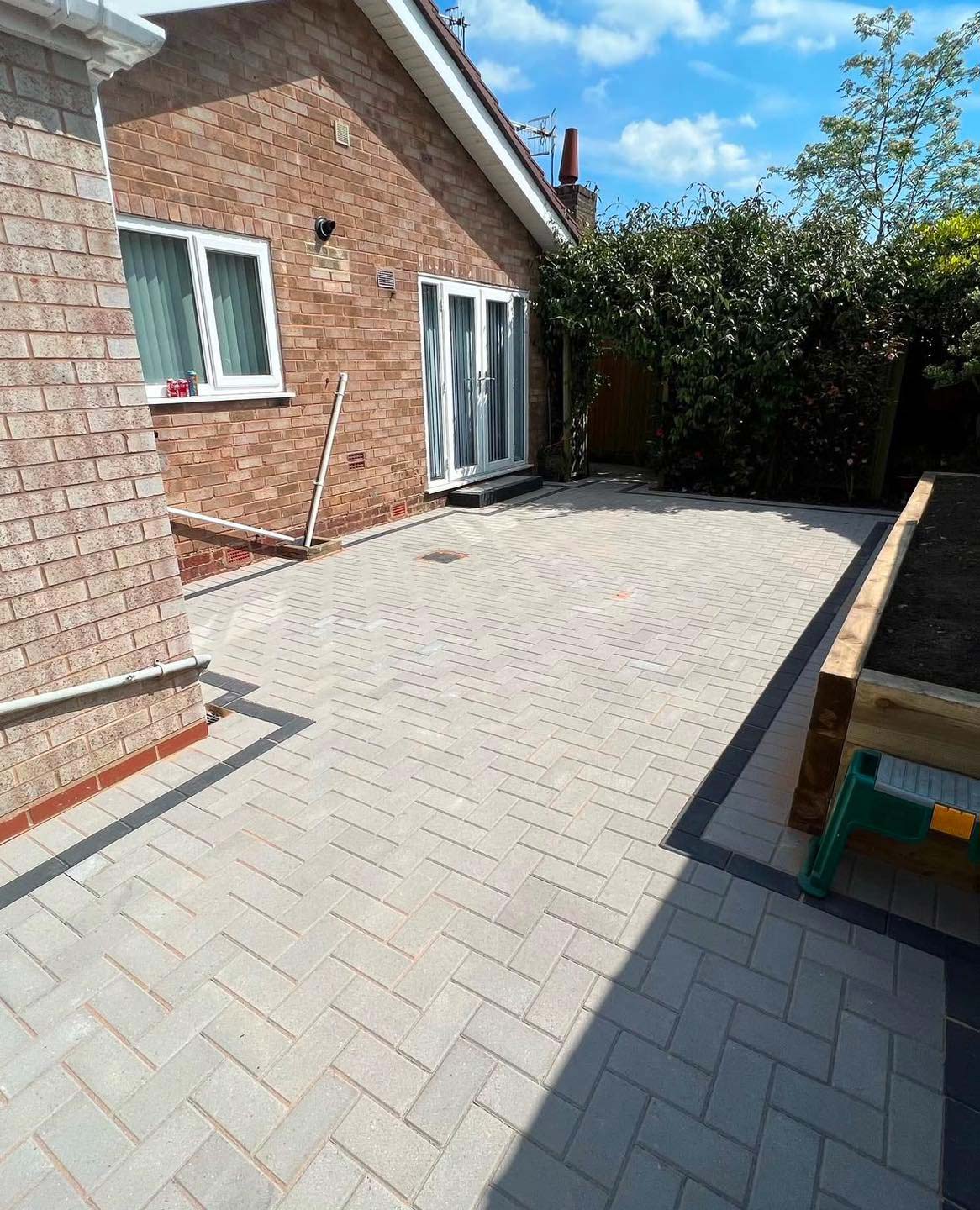 Garden block paving Malvern
